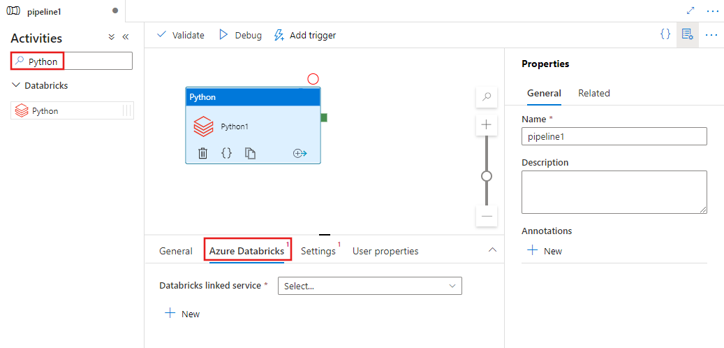 Mostra a interface de uma atividade Python.